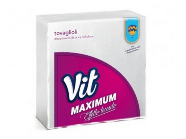 TOVAGLIOLI VIT MAXIMUM 30 PZ. CM. 38X38