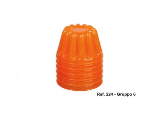 FORMA BUDINO PLASTICA COSMOPLAST PICCOLA CM. 7 SET 6 PZ.