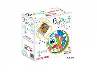 SERVIZIO PAPPA TRIS BABY COSMOPLAST