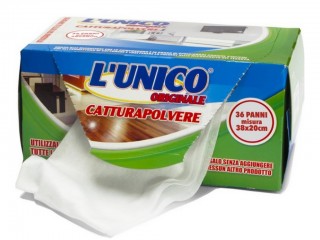 PANNI CATTURAPOLVERE L' UNICO 36 PZ. CM. 20X38 SCATOLA