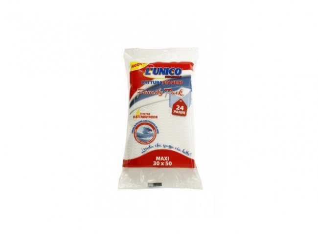 PANNI CATTURAPOLVERE L' UNICO 20 PZ. CM. 20X54