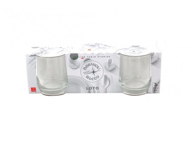 BICCHIERI BORMIOLI LOTO VINO CL. 19 X 3