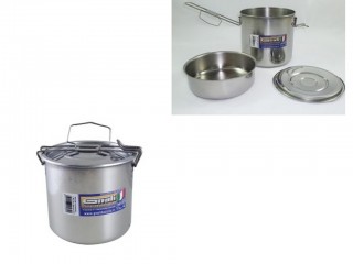 PORTAVIVANDE INOX GNALI CM. 14 CON PIETANZIERA