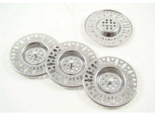 GRIGLIA SALVASCARICO INOX CON POMOLO CALDER