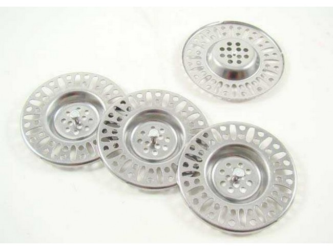 GRIGLIA SALVASCARICO INOX CON POMOLO CALDER