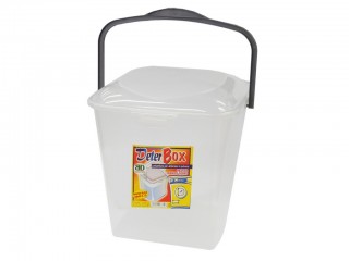 CONTENITORE PLASTICA FUSTINO PORTA DETERSIVO DETERBOX