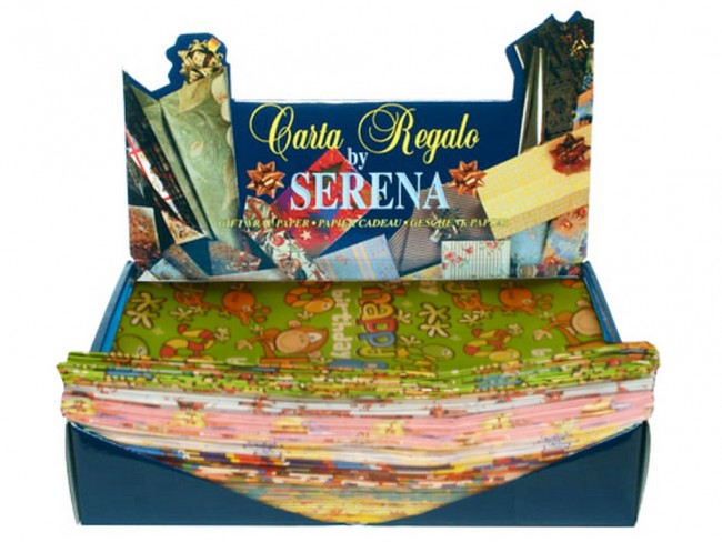 CARTA REGALO FANTASIA MIX FOGLIO CM. 70X100