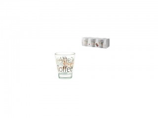 BICCHIERINI CAFFEINO BORGONOVO MIX ESPRESSO 9 CL. X 6