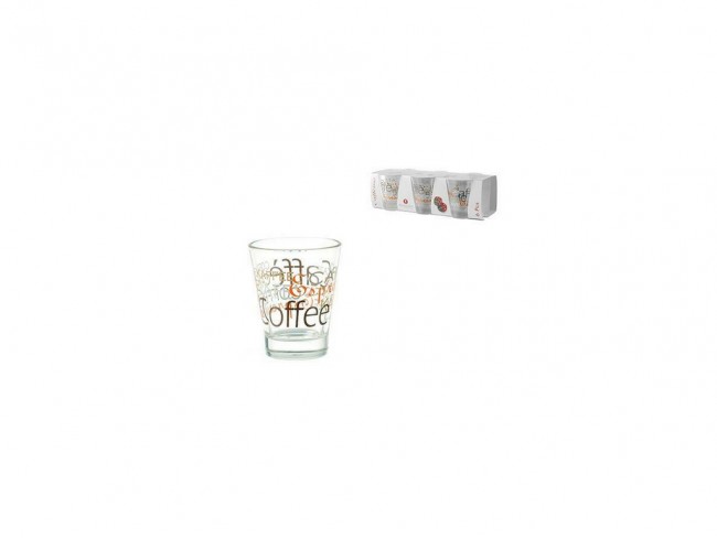 BICCHIERINI CAFFEINO BORGONOVO MIX ESPRESSO 9 CL. X 6
