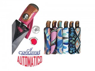 OMBRELLO MINI DONNA AUTOMATICO FANTASIA 6001