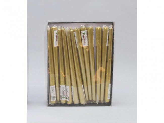 CANDELA LISCIA ORO CM. 25 PZ. 1