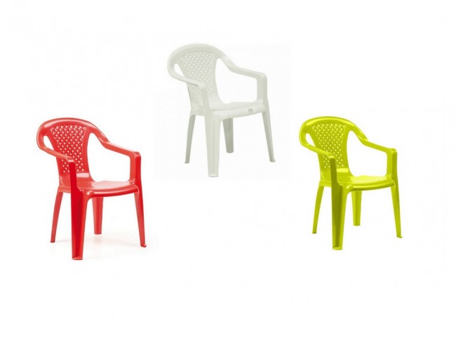 SEDIOLINA PLASTICA BABY CAMELIA COLOR