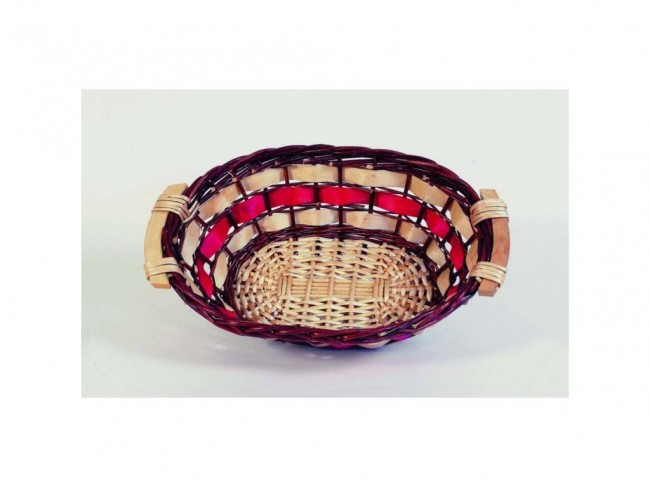 CESTA VIMINI OVALE CM. 45X31