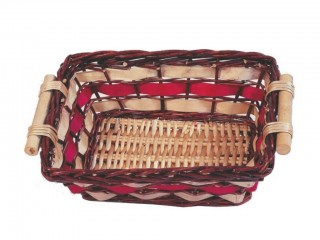 CESTA VIMINI RETTANGOLARE CM. 44X28