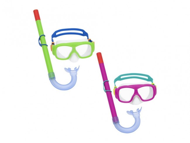 MASCHERA MARE PISCINA CON TUBO 7-14 ANNI