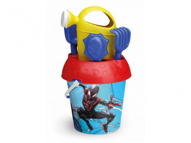 SET MARE SECCHIELLO CM. 18 + INNAFFIATOIO SPIDERMAN