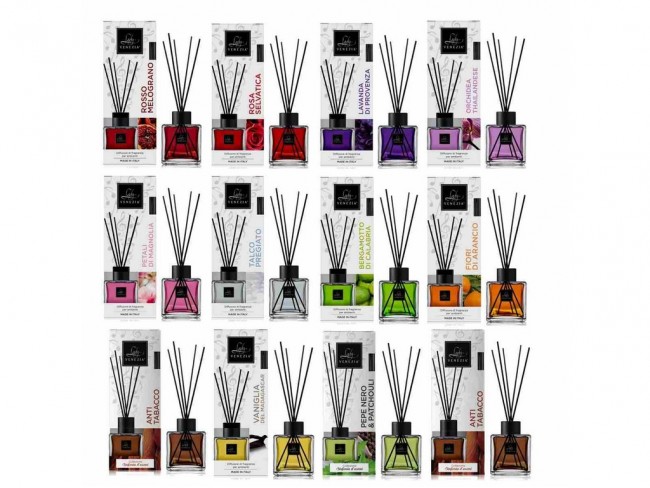 DEODORANTE DIFFUSORE ML 100 VENEZIA 6 PROFUMI ASSORTITI
