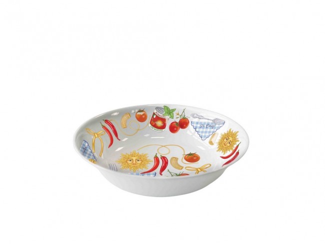 INSALATIERA MELAMINA DECORO CHEF IBCT CM. 17
