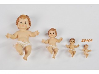PRESEPE GESU' BAMBINO IN RESINA CM. 4