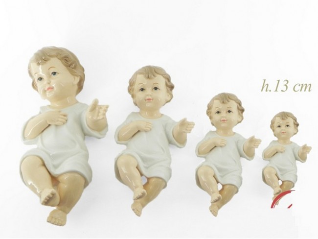 GESU' BAMBINO IN PORCELLANA CM.13