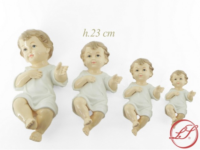 GESU' BAMBINO IN PORCELLANA CM. 23