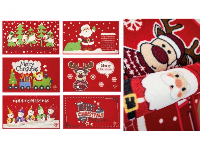 TAPPETO NATALIZIO CHRISTMAS STYLE 40X70