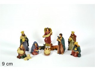 PRESEPE NATIVITA' 11 PZ. CM. 9