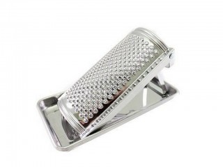 GRATTUGIA INOX CON RACCOGLITORE CALDER