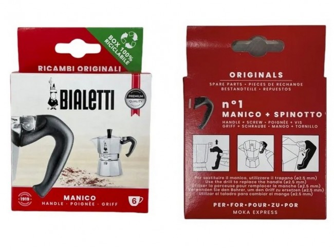 RICAMBI ORIGINALI BIALETTI MANICO MOKA EXPRESS TZ. 6