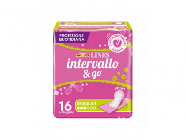 ASSORBENTI LINES INTERVALLO RIPIEGATO FRESH X 16