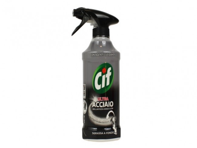 CIF SPRAY ULTRA SGRASSATORE ACCIAIO 500 ML