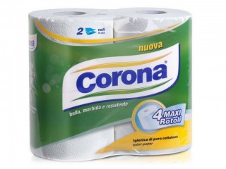 CARTA IGIENICA CORONA 4 ROTOLI MAXI