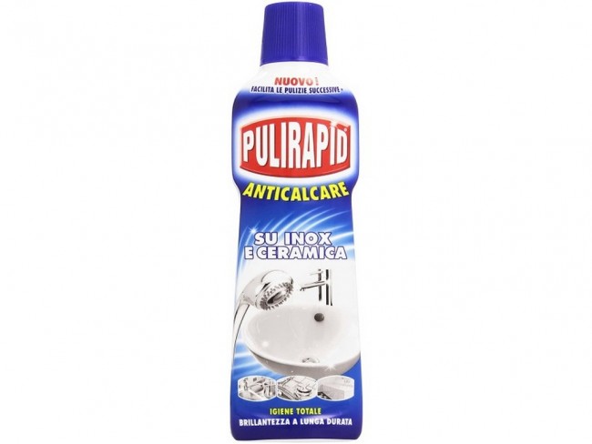 pulirapid anticalcare inox e ceramica