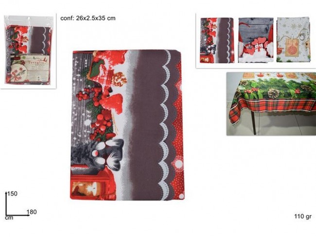 TOVAGLIA NATALIZIA CM 150X180