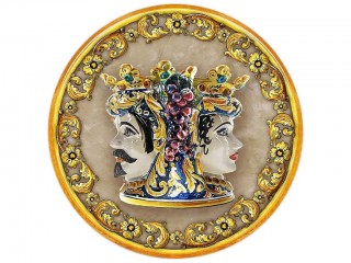 SOTTOPIATTO LUPIA I DUE MORI CM. 32