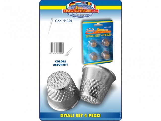 DITALI CUCITO SET 4 PZ.