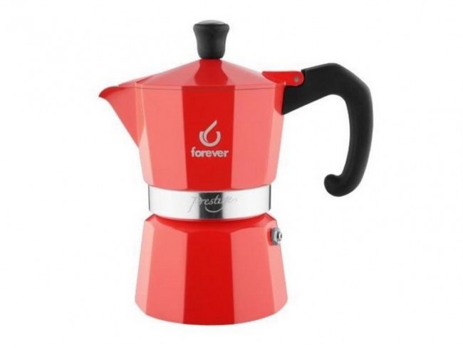 CAFFETTIERA FOREVER MISS MOKA PRESTIGE LA ROSSA TZ. 3
