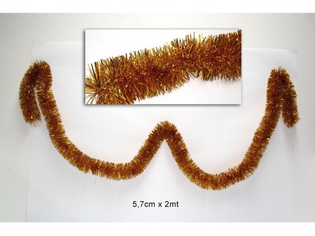 NATALE FILO ADDOBBO 2 MT. ORO