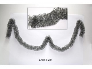 NATALE FILO ADDOBBO 2 MT. ARGENTO