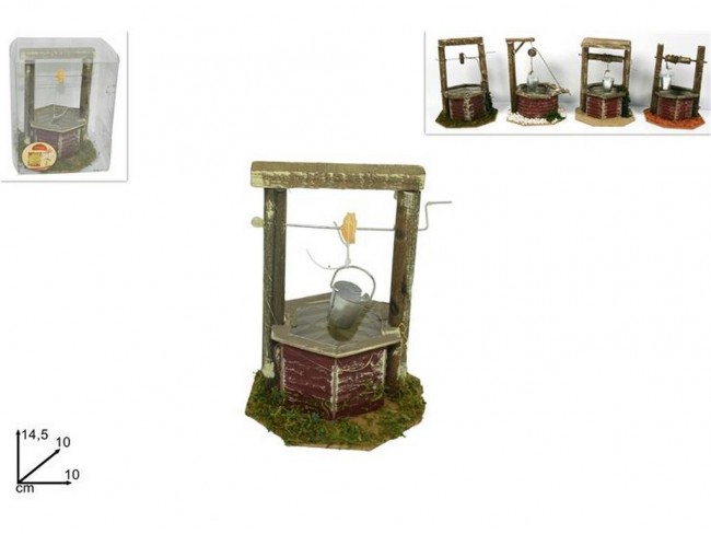 PRESEPE POZZO CON CARRUCOLA