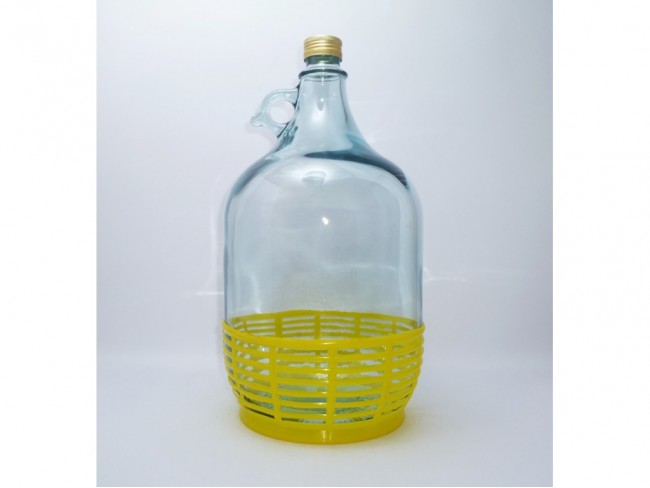 DAMA VETRO CON CESTELLO LT. 5