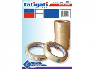 NASTRO ADESIVO TRASPARENTE 18 MM. X 50 MT.