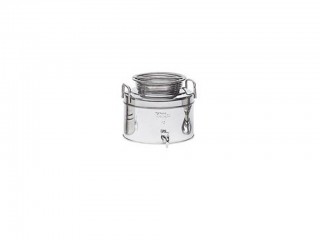 FUSTO OLIO INOX 18/10 MINOX LT. 15 CON PREDISPOSIZIONE