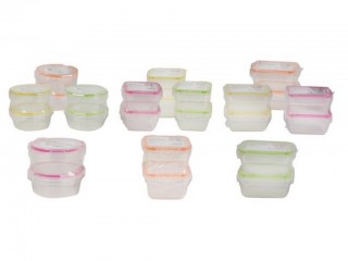 CONTENITORE KASAVIVA CLIP LT. 0.200 SET 2 PZ.