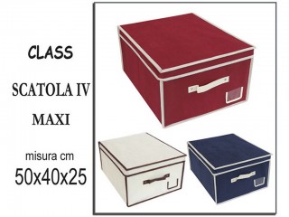 SCATOLA BIANCHERIA KASAVIVA CLASS MAXI CM. 50X40X25