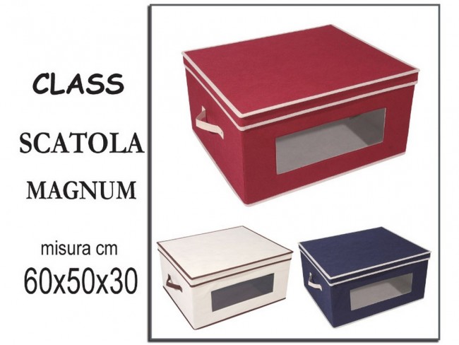 SCATOLA BIANCHERIA CLASS MAGNUM CM. 60X50X30