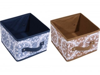 SCATOLA SALVASPAZIO KASAVIVA BATIK BOX PIU' CM. 20X20