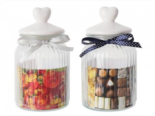BARATTOLO CUCINA VETRO KASAVIVA LOVE ML 750