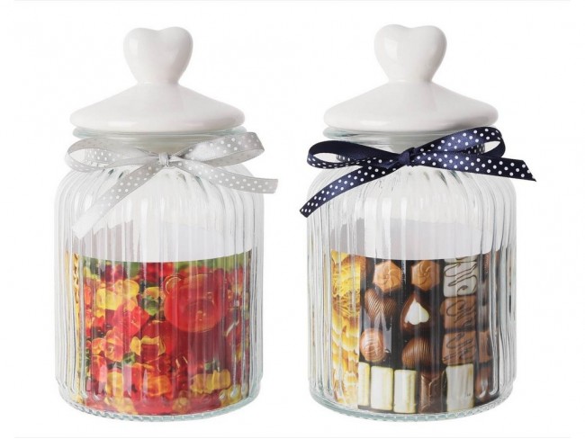BARATTOLO CUCINA VETRO KASAVIVA LOVE ML 750