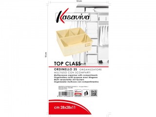 SCATOLA SALVASPAZIO KASAVIVA CLASS ORDINELLO CM. 28X28